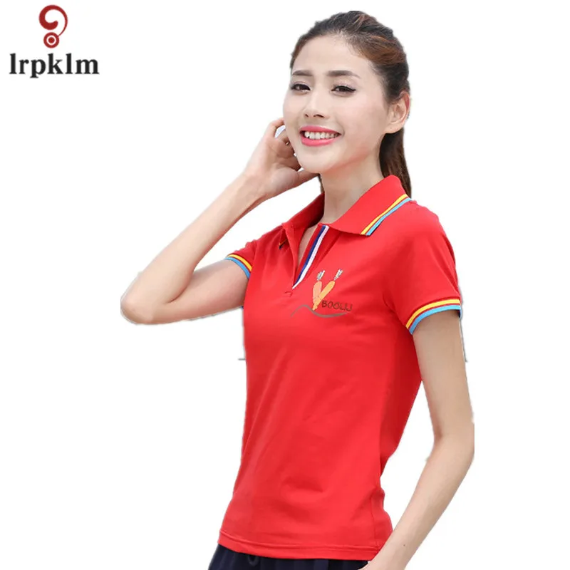 Женская футболка-поло летняя дышащая с коротким рукавом большого размера 930 |