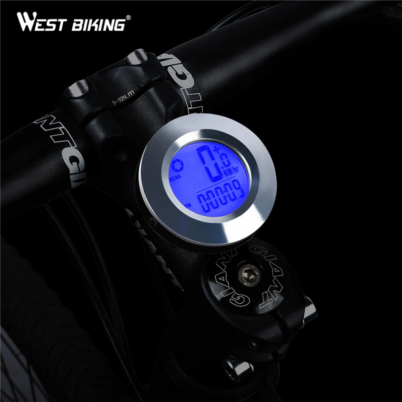WEST BIKING велосипедный компьютер беспроводной IP65 Водонепроницаемый Автоматический