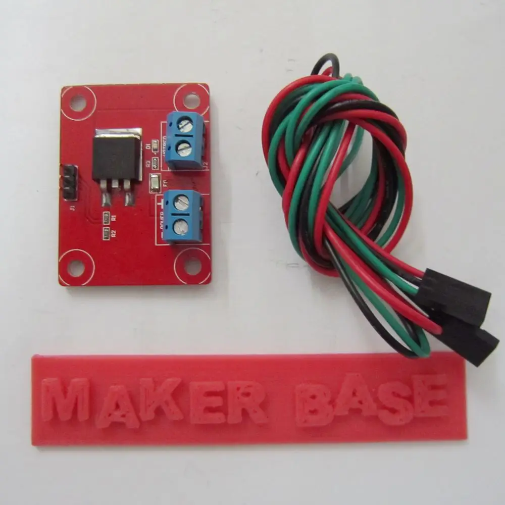 3D reprap принтер горячей постели/печатающая головка управления отоплением MOS МКС с