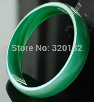 

Натуральный зеленый нефритовый браслет 67 мм Оптовая Продажа 2 шт серебряный крючок Бесплатная доставка