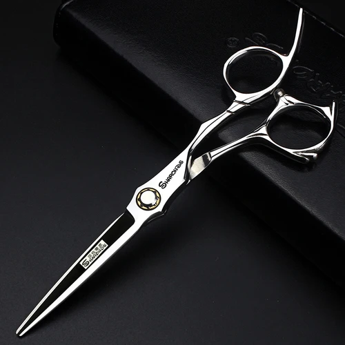 Right 6 inch Cut Подвеска ножницы для волос профессиональные 6,0 5,5 7 дюймов 440c Япония сталь правая левая рука истончение Tesoura ножницы для волос - Цвет: Right 6 inch Cut