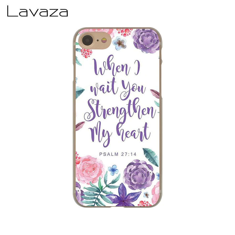 Чехол для телефона Lavaza Christian quotes verse jesus Apple iPhone 4 4S 5C 5S SE 6 6S 7 8 Plus 10 X Xr Xs Max 6Plus