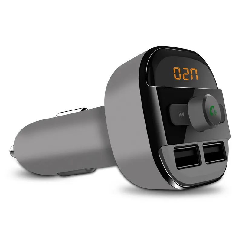 Автомобильный беспроводной fm передатчик Bluetooth MP3 плеер поддержка USB sd карта для