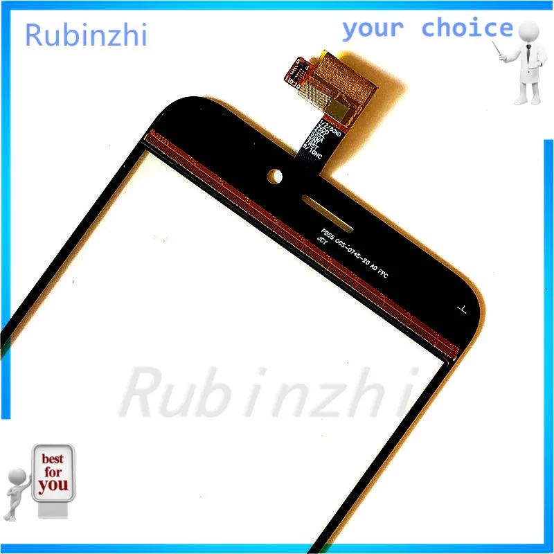 Сенсорный сенсор RUBINZHI для мобильного телефона UMi Plus сменная сенсорная панель