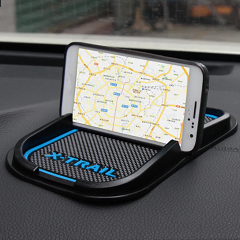 Автомобильный держатель для телефона автомобильные Нескользящие коврики коврик