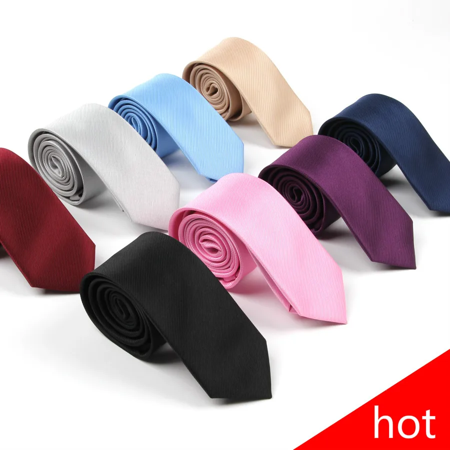 

high-grade hot mens solid neck tie skinny 8cm narrow Korean fashion designers gravata slim ties for men 10pcs/lot