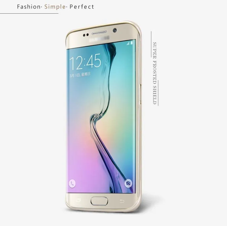 Для samsung Galaxy S6 Edge чехол NILLKIN роскошный матовый защитный чехол-накладка s для samsung S6 edge G9250 с подарком