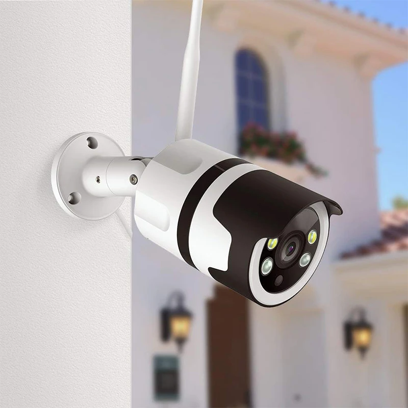 

Wireless HD Camera Color Night Vision Outdoor Waterproof WIFI IP Camera Dual Light Motion Detection Wireless Wifi Camera P2P