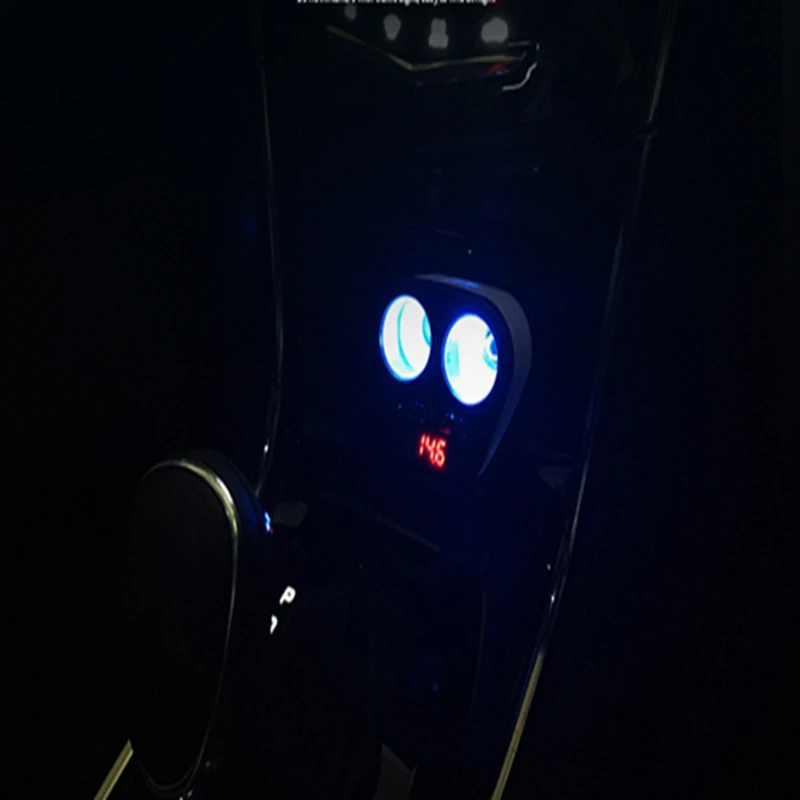 Автомобильное зарядное устройство с двумя USB-портами 3 1 А цифровой светодиодный