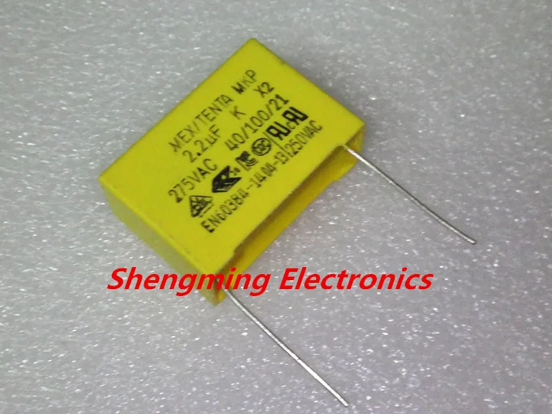 10 шт. 275VAC 225K 2 мкФ (2 K X2 275VAC) защитный конденсатор P = 27 мм|safety capacitor|capacitor safetycapacitor x2 |