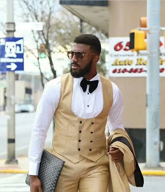 Мужской облегающий костюм с цветочным принтом черный пиджак для жениха смокинг