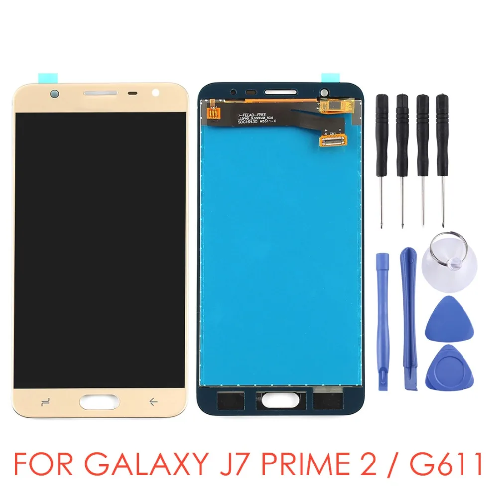 ЖК-экран и дигитайзер полная сборка для Galaxy J7 Duo/J720/J7 Prime 2/G611 | Мобильные телефоны