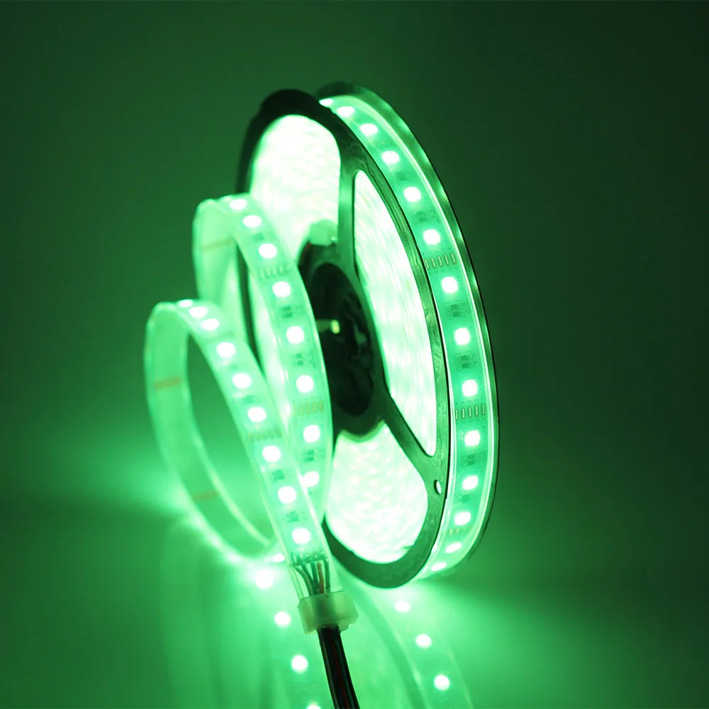 DC12V 5050 гибкий светодиодный светильник 4 в 1 RGBW RGB+ белый/RGB+ теплый белый 4 цвета в 1 светодиодный чип 60 светодиодный/м 5 м/лот