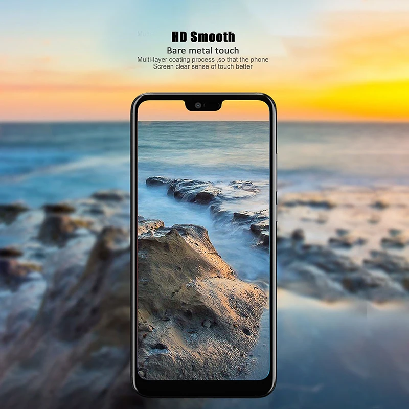3D закаленное стекло с закругленными краями для LG G7 ThinQ полное покрытие 9H защитная
