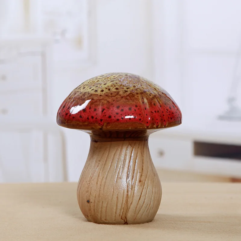 4 шт. украшения дома ремесла креативная глазурь керамическая Грибная мебель