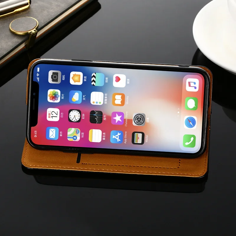 Чехол для OnePlus 6 T чехол кожаный флип-чехол с магнитной застежкой One Plus A6010 A6013 OnePlus6T |