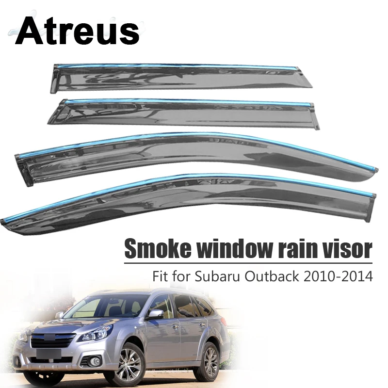 Atreus для Subaru Outback 2010 2011 2012 2013 2014 автомобильные аксессуары дверь дым Окно