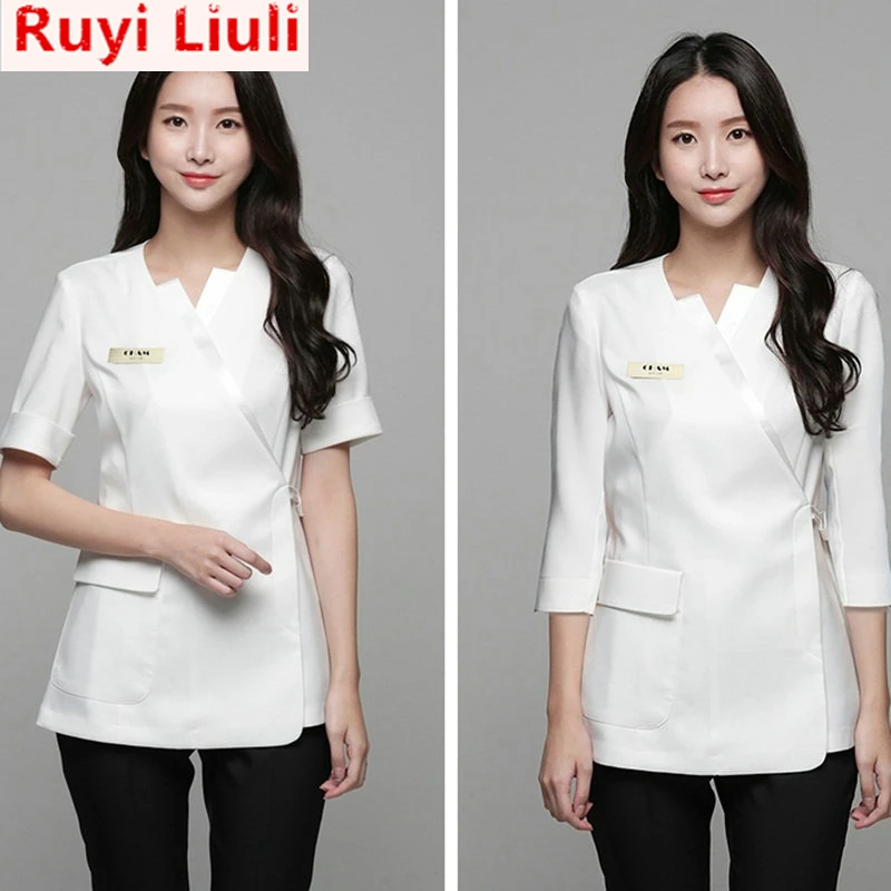 Ruyi Liuli-рабочая одежда, униформа для массажа, униформа для кормления, халаты, медицинские халаты, халат, медицинский лабораторный халат, скрабы, медицинская форма для женщин