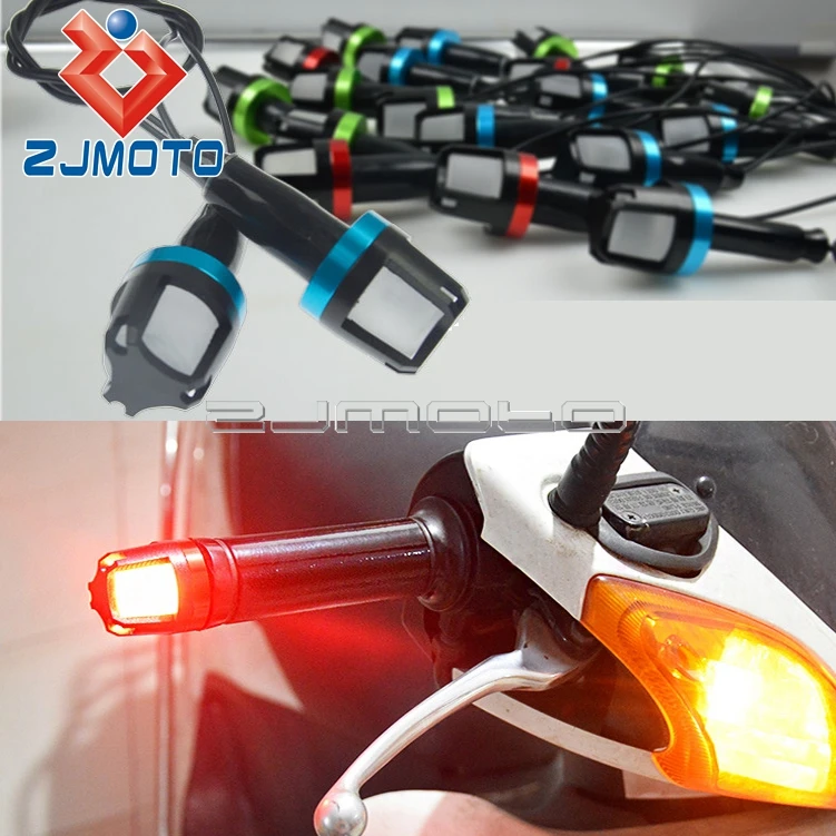 

2x Corner Lights Turn Signals Motorcycle LED Bar End Turn Signal Lights Turn Indicators