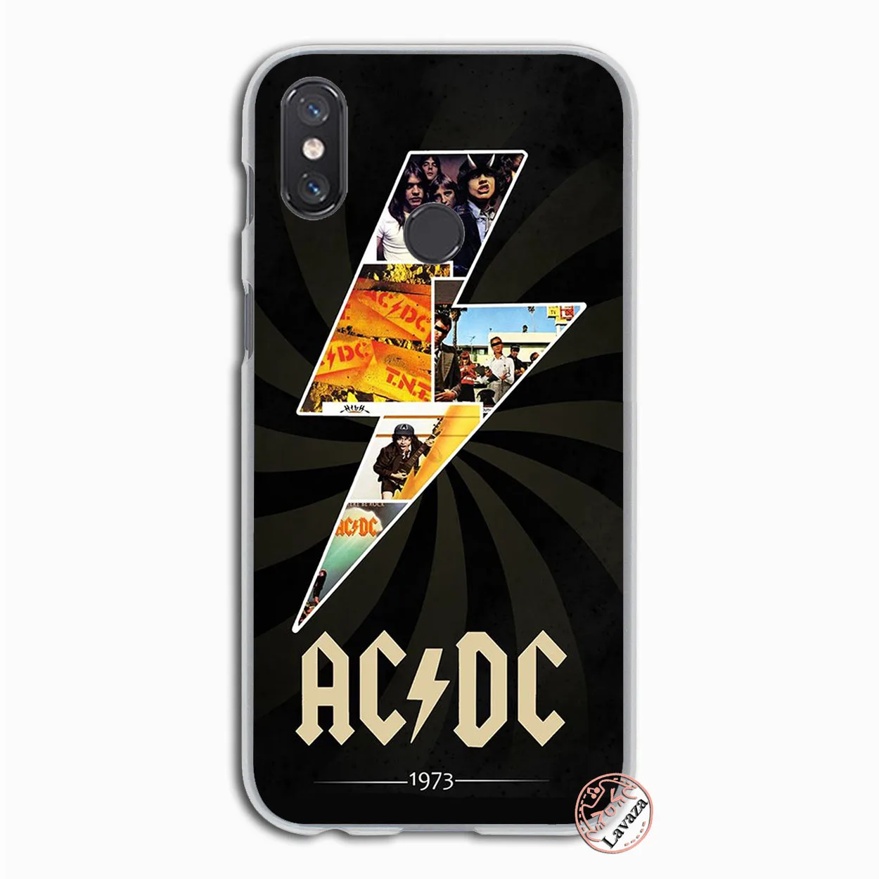 3 Lavaza ac dc плакат ACDC чехол для телефона с музыкальным принтом для Xiaomi Mi 9 9T A3 Pro CC9 CC9E 8 SE A2 Lite A1 pocophone f1 6 6X 5S 5X макс 3 - Цвет: 3