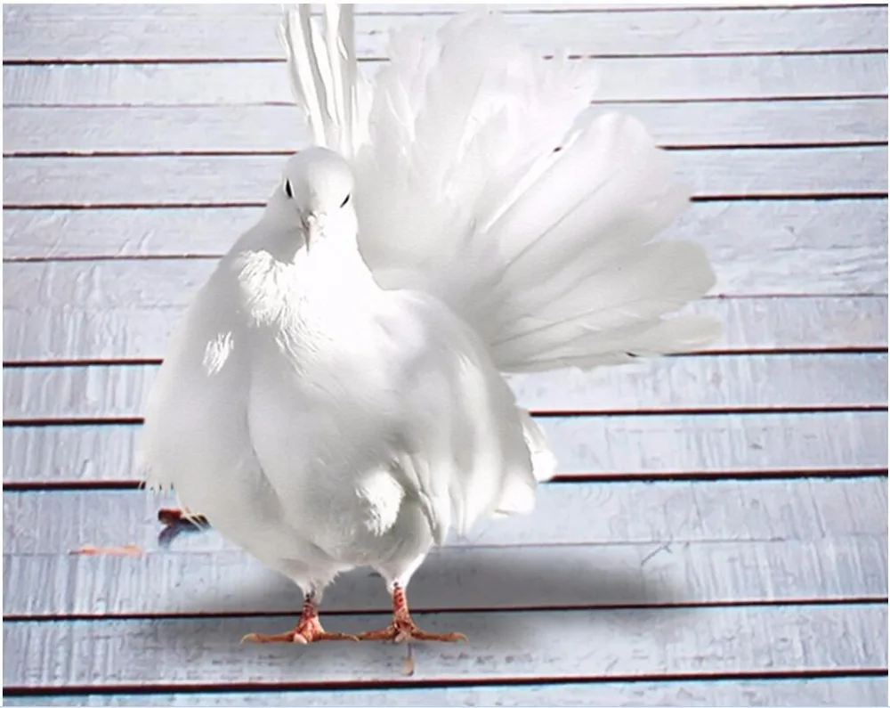 

3d room wallpaper custom non-woven Dream rural forest elk boardwalk porch painting picture photo 3d wall murals wallpaper