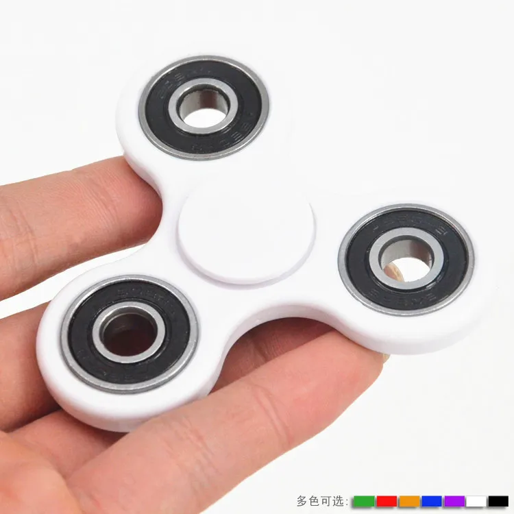 2017 Непоседа Счетчик Палец ABS EDC Руки Spinner Tri Для Детей Аутизм СДВГ Беспокойство