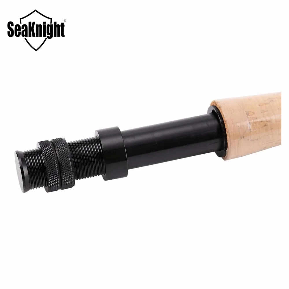 SeaKnight MAXWAY Classic 3/4# 4 Segments Sections 2.1M Carbon Hard Light Medium Fast Action Cork Handle Fly Fishing Rod | Спорт и