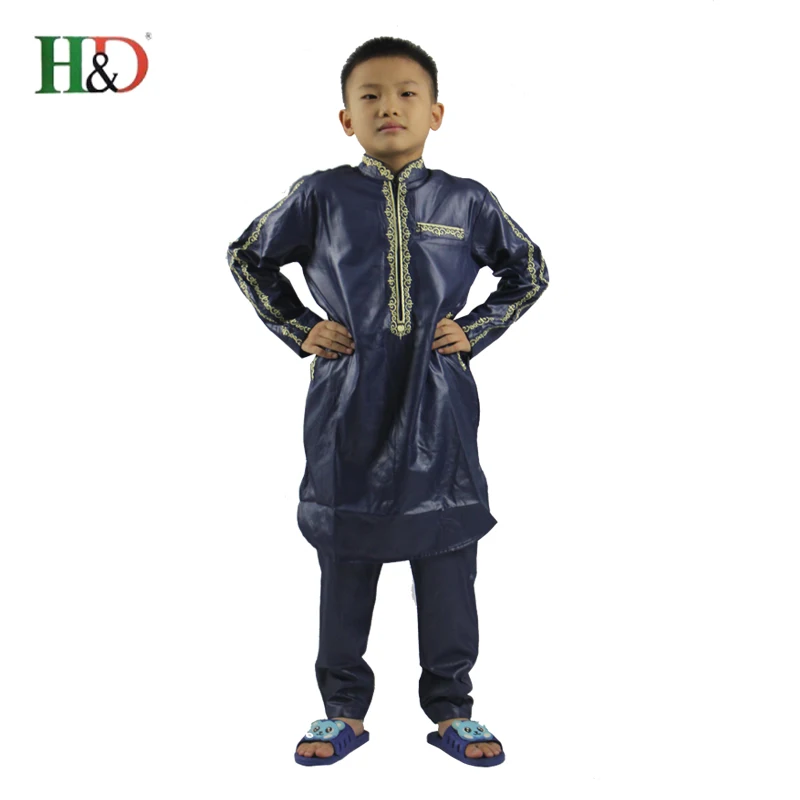 H& D/Африканский детский топ dashiki/брючный костюм; комплект из 2 предметов; детская одежда