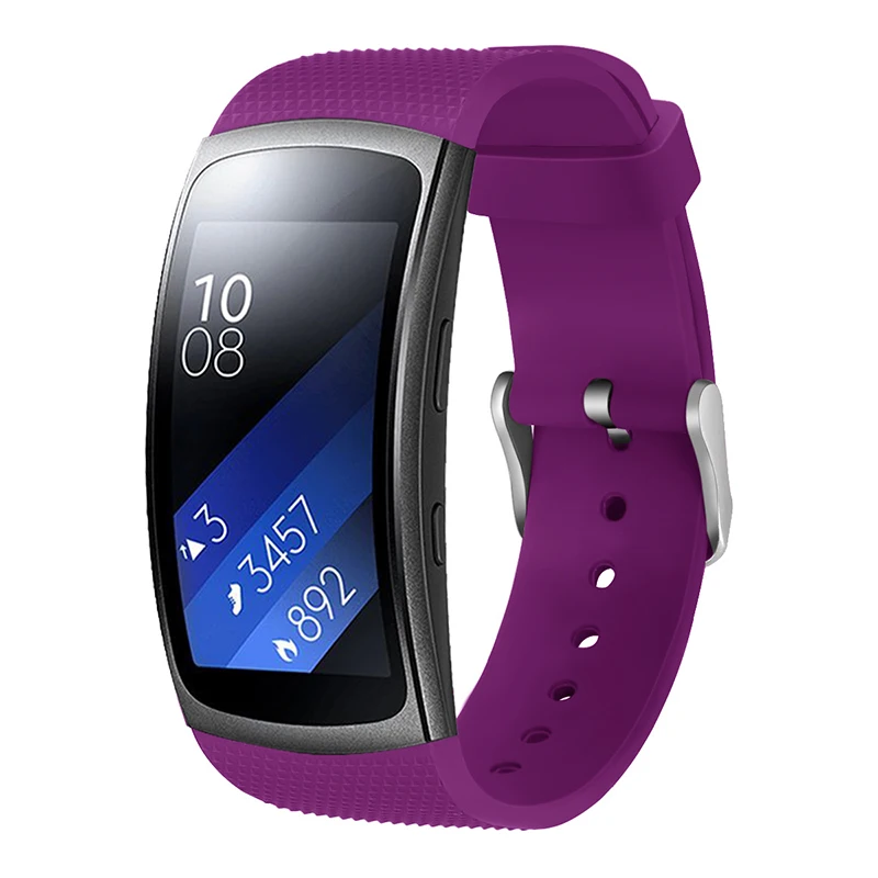 Дружественный силиконовый ремешок для samsung gear Fit 2 Pro спортивный браслет двухцветные браслеты для samsung gear Fit 2 SM-R360