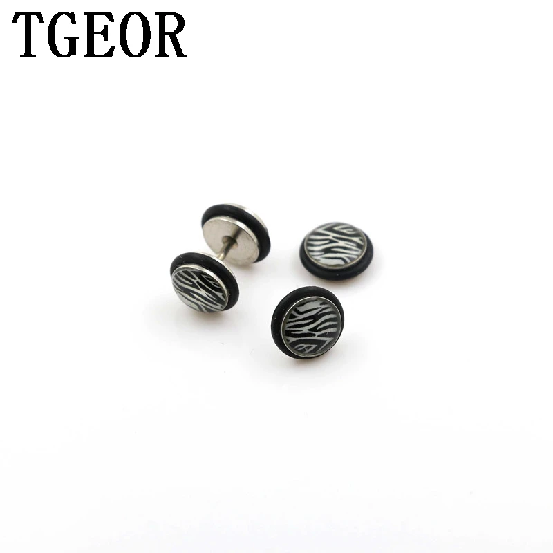 Горячая оптовая продажа ювелирных изделий 10 шт. модных цветов с принтом в виде