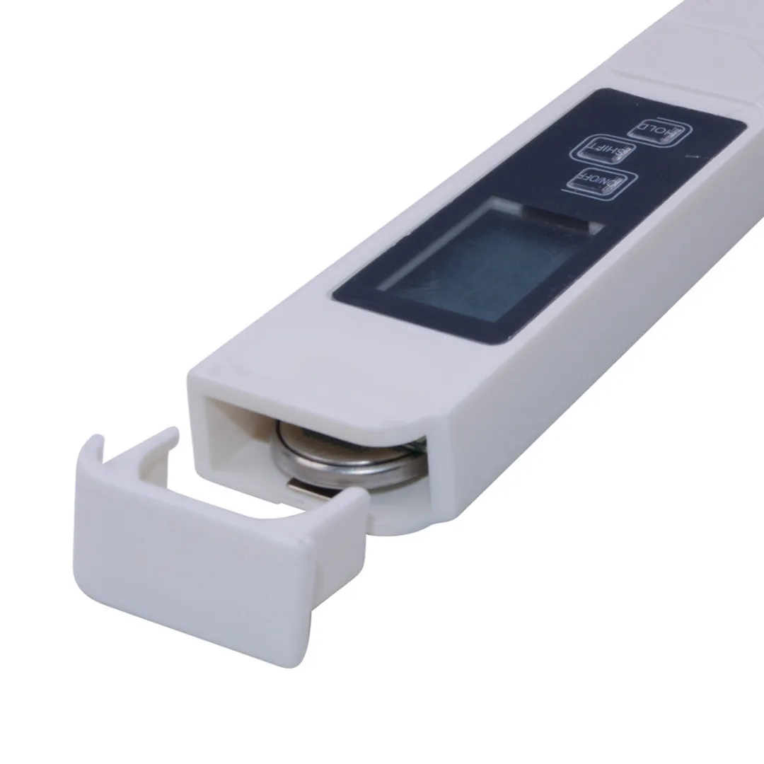 Белый тестер качества воды TDS портативный цифровой EC Тестер Темп метр Фильтр