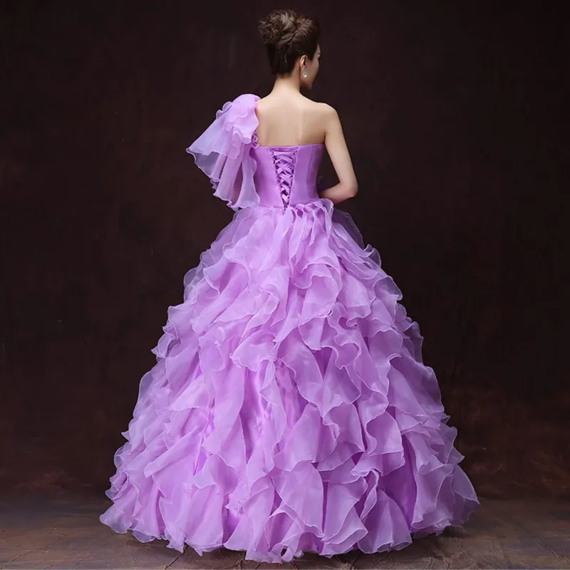 Ruthshen/роскошное Настоящее фото Vestidos Anos Quinceanera Платья 16 платьев Бальное платье с