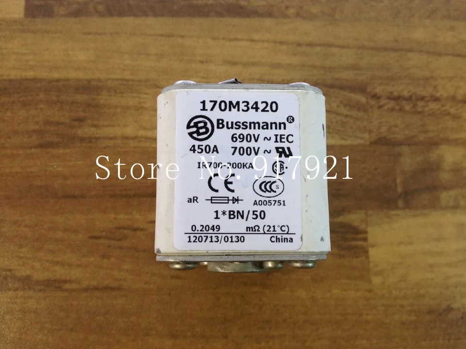 

[ZOB] The United States - 170M3420 450A 690V fuse fuse original authentic --2pcs/lot