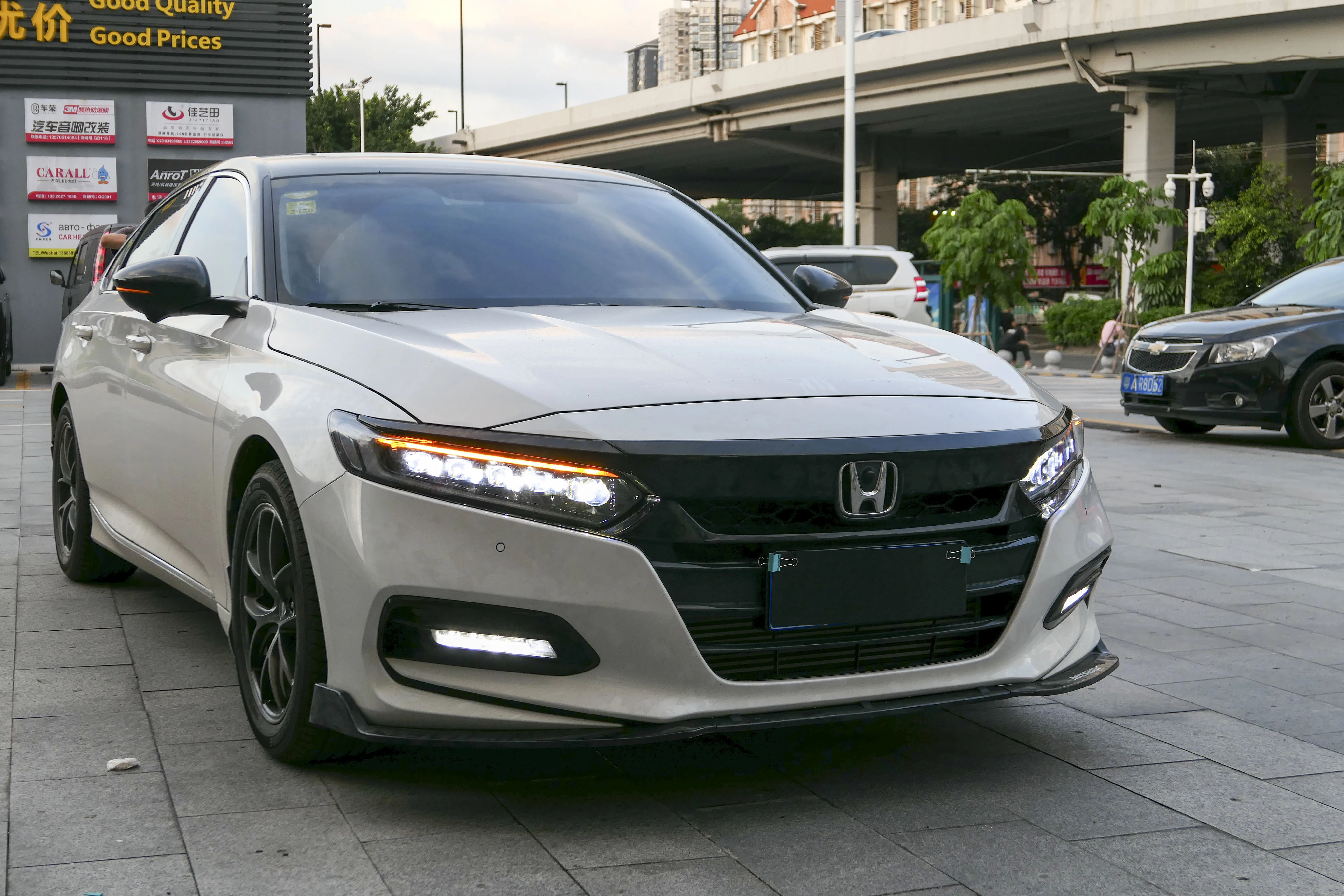 2019 для Honda Accord фар сборки ремонт светодиодный стример сигнал поворота фара в