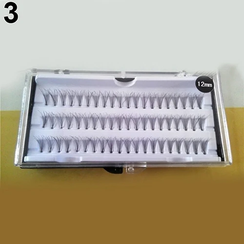 60 шт. Индивидуальные Накладные ресницы 8/10/12/14 м|eye lashes extension|lash extensioneyelash clusters |