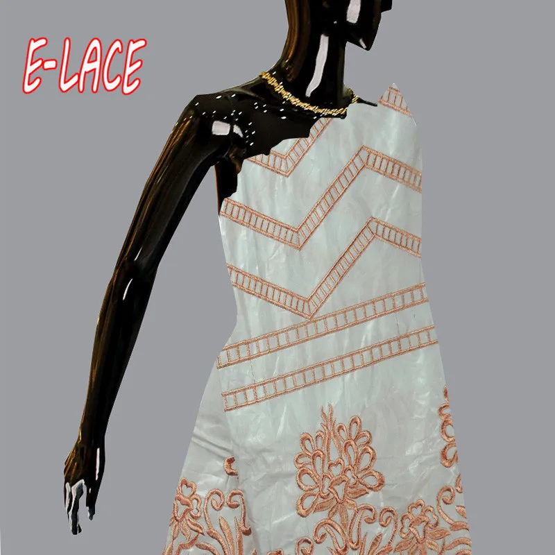 2017 New Bazin Riche Lace For Wedding 5Yards African High Quality Wine red Fabrics and Beads With French 2yard 1708b06098d25 | Дом и сад