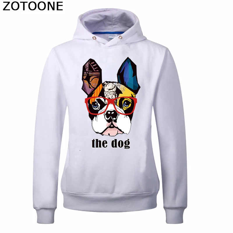 ZOTOONE Мультяшные животные утюжок для переноса милые патчи щенков одежды