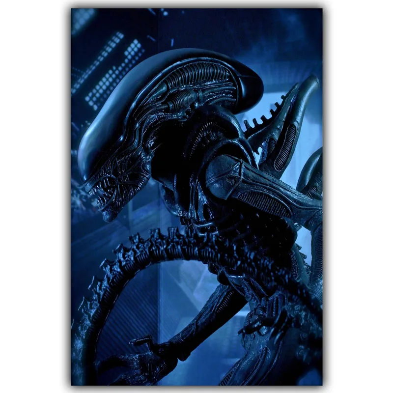 Aliens VS Predator лыжные игры Fi Alien Фильмы ТВ фильм Постеры постер печать шелковой