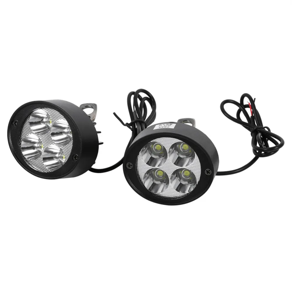Автомобильный Стайлинг 1 пара универсальные мотоциклетные фасветильник