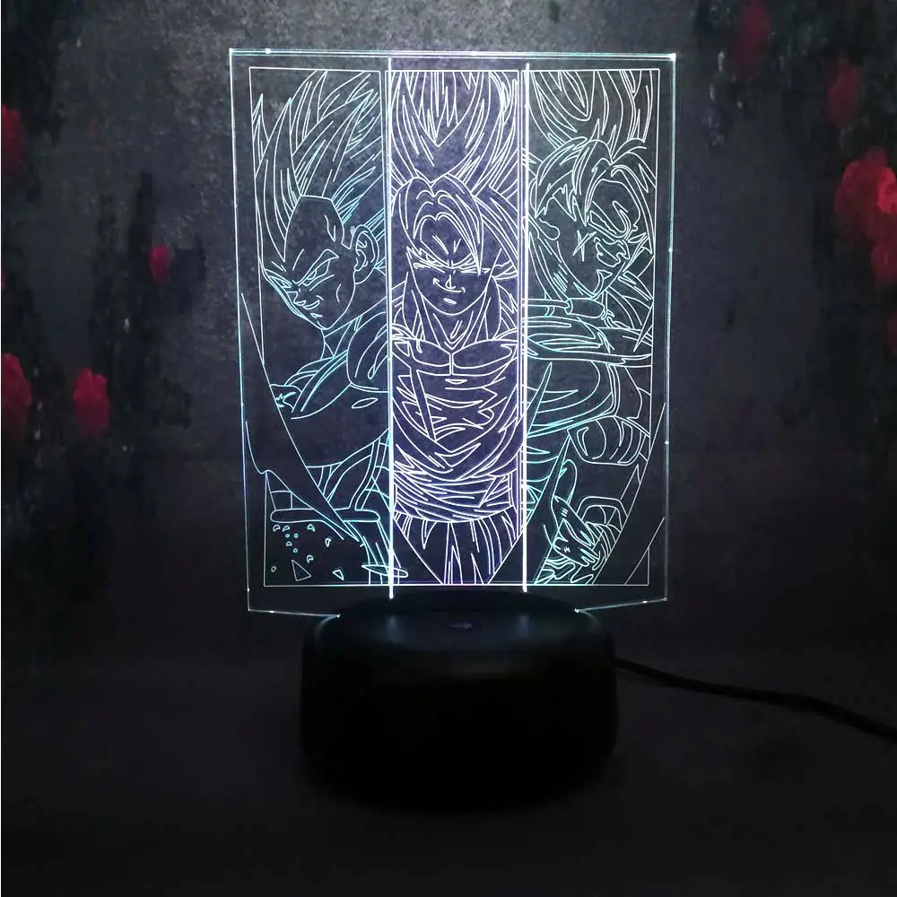 Новый Онлайн 3D лампа смешанного цвета LED сенсорный RC пульт дистанционного
