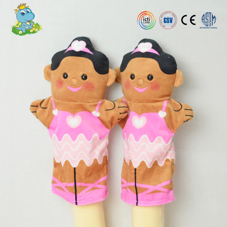 

2021 ICTI Manufactory Super Loverly 23*13 cm Kids and Adult Plush Hand Puppet