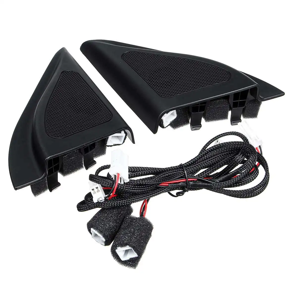 Стайлинг автомобиля пара передний треугольник твитер динамик Althorn с проводом
