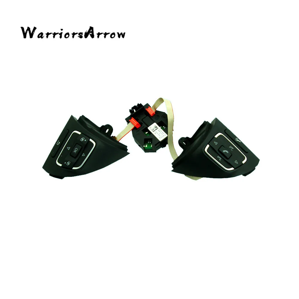 WarriorsArrow MFSW переключатель и Модуль кнопки рулевого колеса для VW Jetta MK6 Touran Caddy Tiguan EOS CC 2009- 5K0959542C