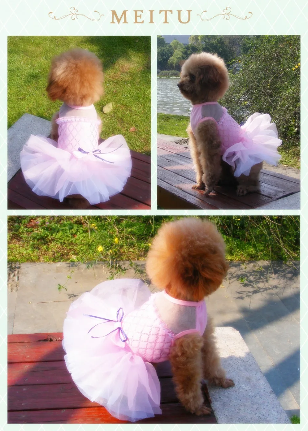 Шикарное платье с бантом для собак и щенков юбка-пачка домашних животных кошек