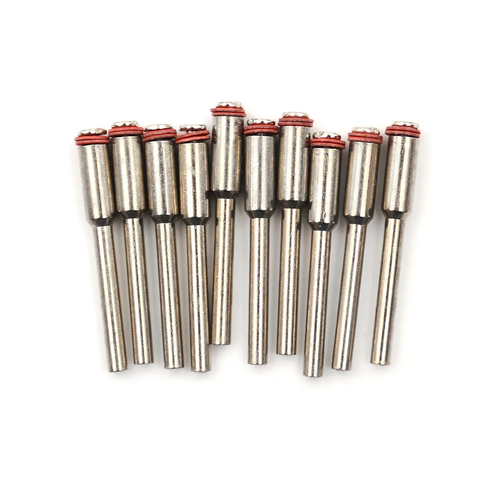 

10Pcs 2mm Dia Miniature Clamping Connecting Lever Mandrel Abrasive Wheel Holder Rotary Type Hobby Woodworking Accessories