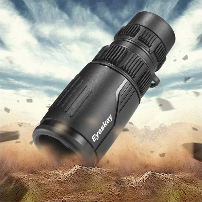 

Монокулярный телескоп Eyeskey 8-24x42, компактный и портативный водонепроницаемый бинокль Bak4 Prism, наблюдение птицами для кемпинга