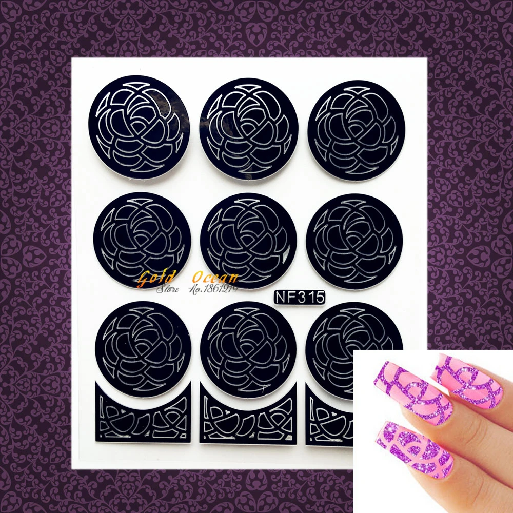 Блеск лазерный для маникюра и педикюра виниловый косметический лица GNF314