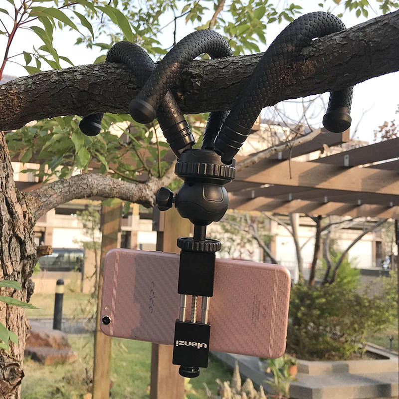 Ulanzi легкий штатив для камеры Гибкий Осьминог монопод с шаровой головкой iPhone 7 8 X Xs