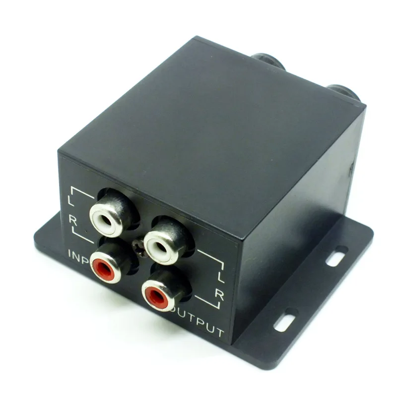 

Auto Subwoofer Power Car Amplifier Audio Regulator Bass Equalizer Crossover Controller RCA Adjust Line Level Volume Autoradio
