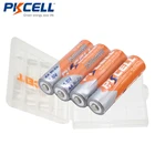 Аккумуляторы PKCELL NIZN AA, 1,6 МВтч, в, 4 шт.